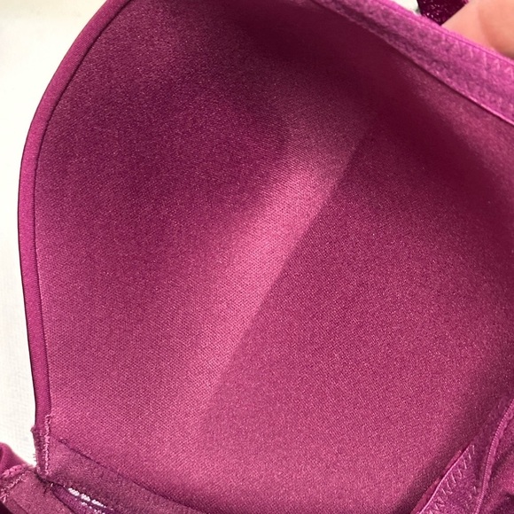 BRA Maidenform Self Expressions Purple Plum Everyday Push-Up Underwire Size 40D - Picture 6 of 12